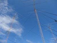 Antenna farm used by P40CX 1